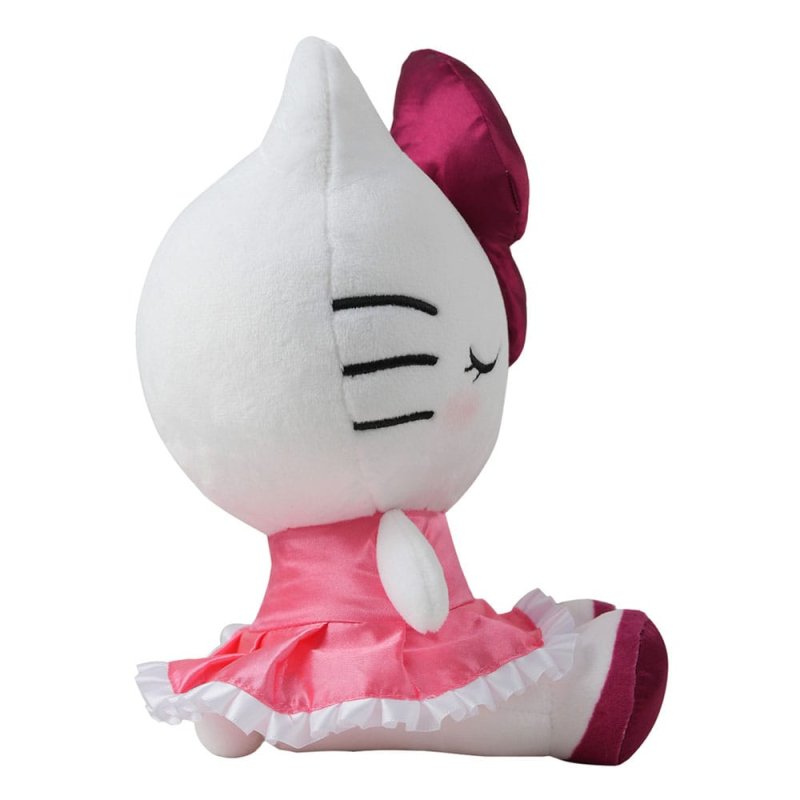 Sanrio Plush Figure Hello Kitty Red Velvet Dress M 17 cm