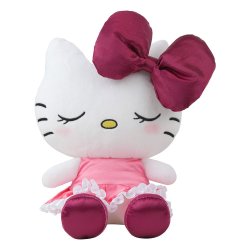 Sanrio Plush Figure Hello Kitty Red Velvet Dress XL 35 cm