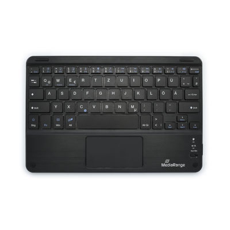 MediaRange MROS130 keyboard Office Bluetooth QWERTZ German Black