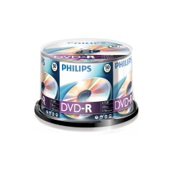 1x50 Philips DVD-R 4,7GB 16x SP