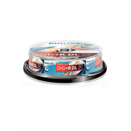 1x10 Philips DVD R 8,5GB DL 8x SP
