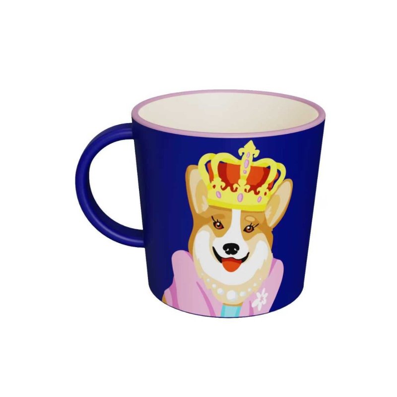 Quy Cup - Mug - Multi/Pattern - 400 ml