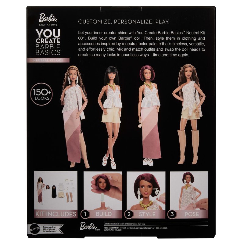 Barbie Signature Barbie-Kit Neutre Barbie Basics 001-poupée et vêtements