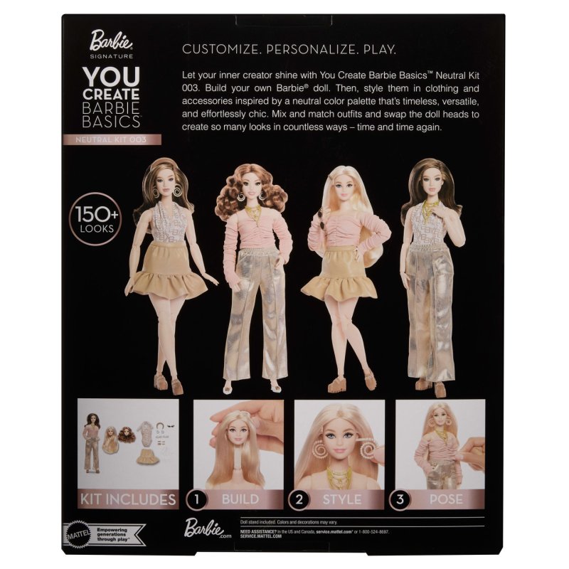 Barbie - Signature You Create Caucasion Doll (JJX37)