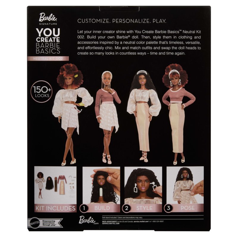 Barbie - Signature You Create Black Doll (JJX36)