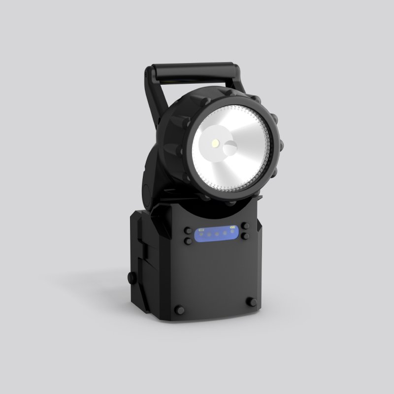 RZB 672317.003 Notleuchte Handscheinwerfer LED/3W 150x125x290,3h
