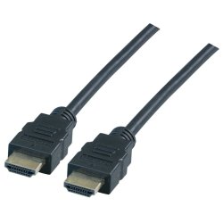 EFB HighSpeed HDMI Kabel Eth. A-A,St.-St.,10m,schwarz,4k30Hz