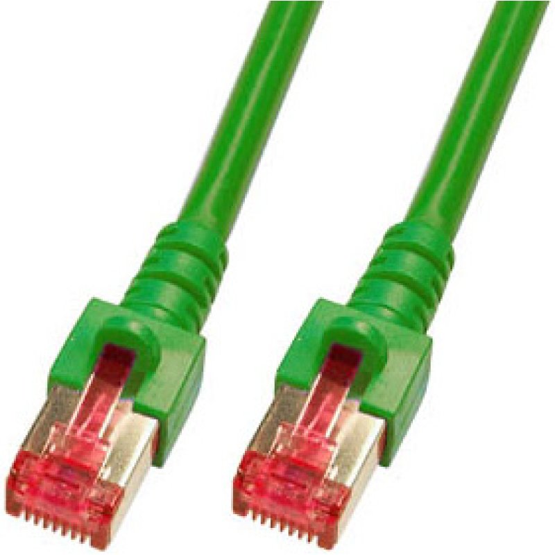 EFB RJ45 Patchkabel S/FTP Cat.6 LSZH 25.00m grün