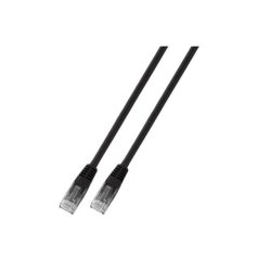EFB Elektronik K8100SW.7,5 networking cable Black 7.5 m Cat6 U/UTP (UTP)