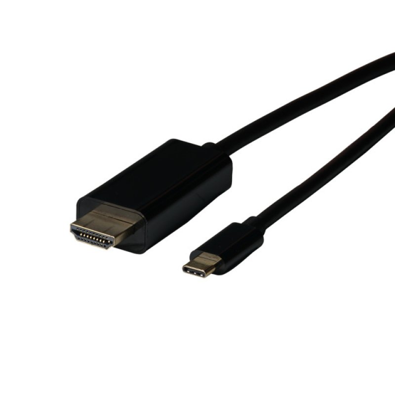EFB Elektronik EBUSBC-HDMI-4K60K.2 câble vidéo et adaptateur 2 m USB Type-C Noir