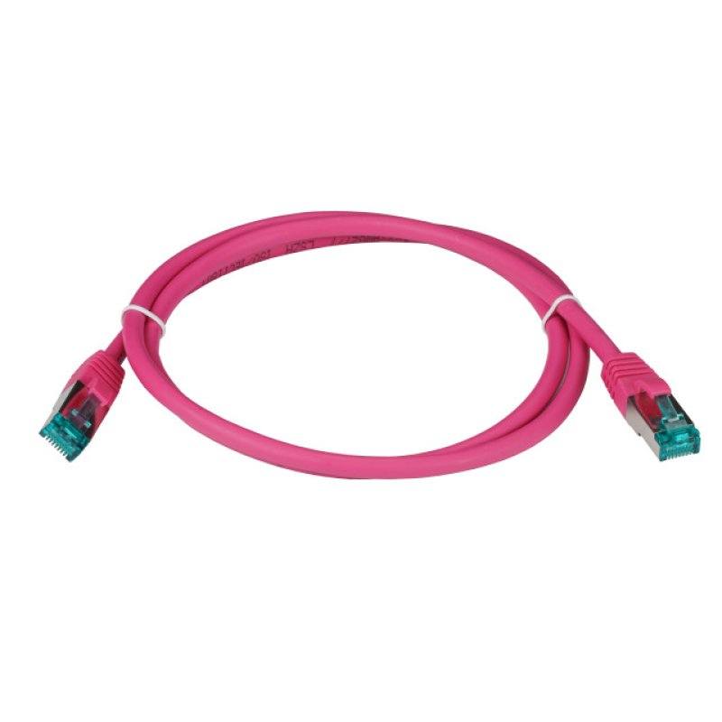 EFB RJ45 Patchkabel S/FTP Cat.6A LSZH 10.00m magenta