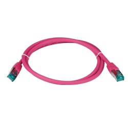 EFB RJ45 Patchkabel S/FTP Cat.6A LSZH 1.00m magenta