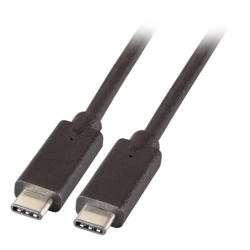 USB Kabel Type C S/S C-C 1,0m schwarz USB 3.2 Gen.1