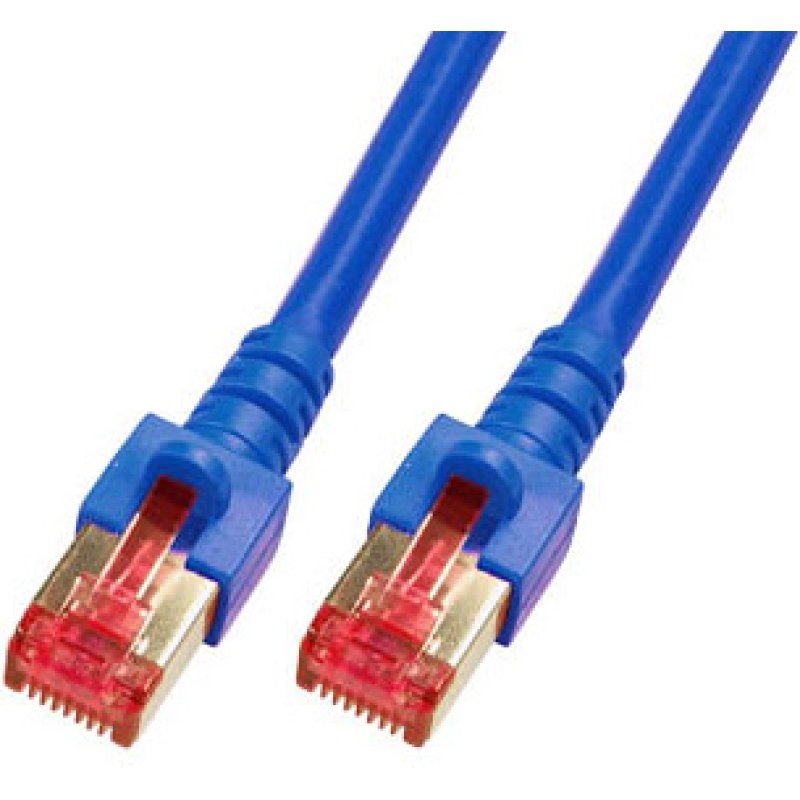 EFB Elektronik 10m Cat6 S/FTP câble de réseau Bleu