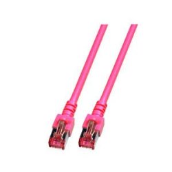 EFB RJ45 Patchkabel S/FTP Cat.6 LSZH 10.00m magenta