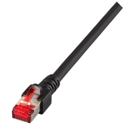 EFB RJ45 Patchkabel S/FTP Cat.6 LSZH 30.00m schwarz