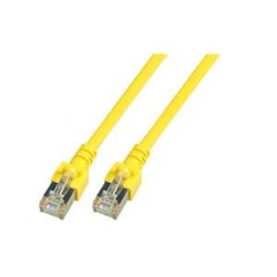 EFB Elektronik RJ45 S/FTP Cat5e networking cable Yellow 3 m SF/UTP (S-FTP)