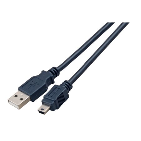 EFB Elektronik K5250SW.5V2 USB cable USB 2.0 5 m USB A Mini-USB B 0.48 Gbit/s Black