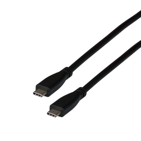 EFB Elektronik EBUSBC40-TB40G.0,8 câble USB USB4 Gen 3x2 0,8 m USB C 40 Gbit/s 100 W Noir