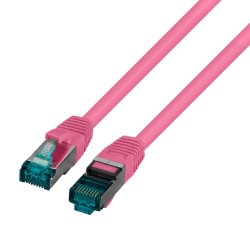 EFB Elektronik MK6001.0,5MA networking cable Magenta 0.5 m Cat6a S/FTP (S-STP)