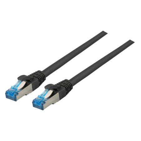 EFB RJ45 Patchk. S/FTP Cat.6A Cat7 TPE superflex 30.00m schw