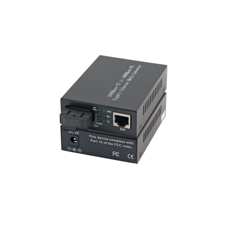 EFB Elektronik EL027V2 network media converter 1000 Mbit/s Multi-mode Black