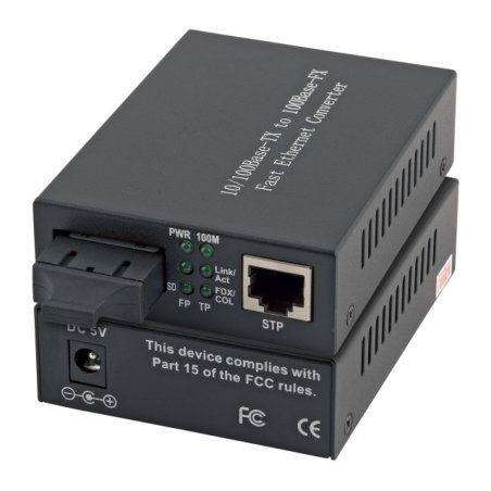 EFB Elektronik EL028V2 convertisseur de support réseau 1000 Mbit/s Noir
