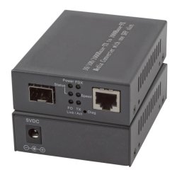 EFB Elektronik EL029 convertisseur de support réseau 1000 Mbit/s Multimode, Monomode Noir
