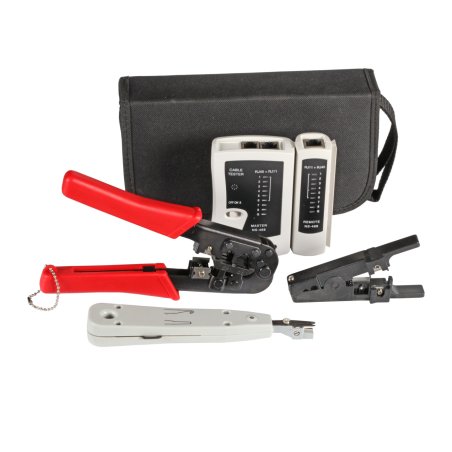 EFB Elektronik 39919.1V2 network cable tester Twisted pair cable tester Black, Red, White