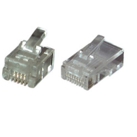 EFB Elektronik RJ45 UTP, E-MO 8/8 SF Transparent