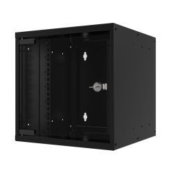 EFB Elektronik WGB-1004TS.30 étagère 9U Rack monté sur le mur Noir