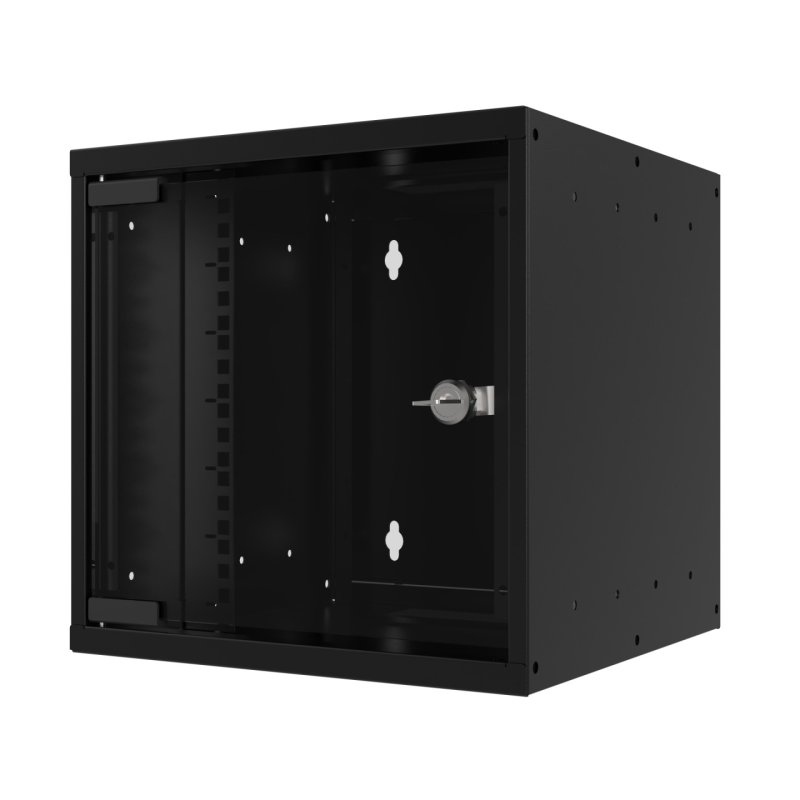EFB Elektronik WGB-1004TS.30 étagère 9U Rack monté sur le mur Noir