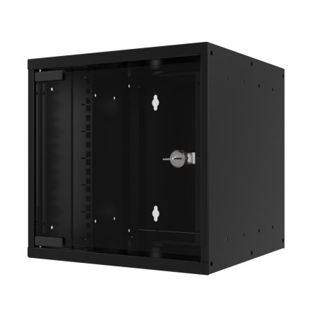 EFB Elektronik WGB-1004TS.30 rack cabinet 9U Wall mounted rack Black