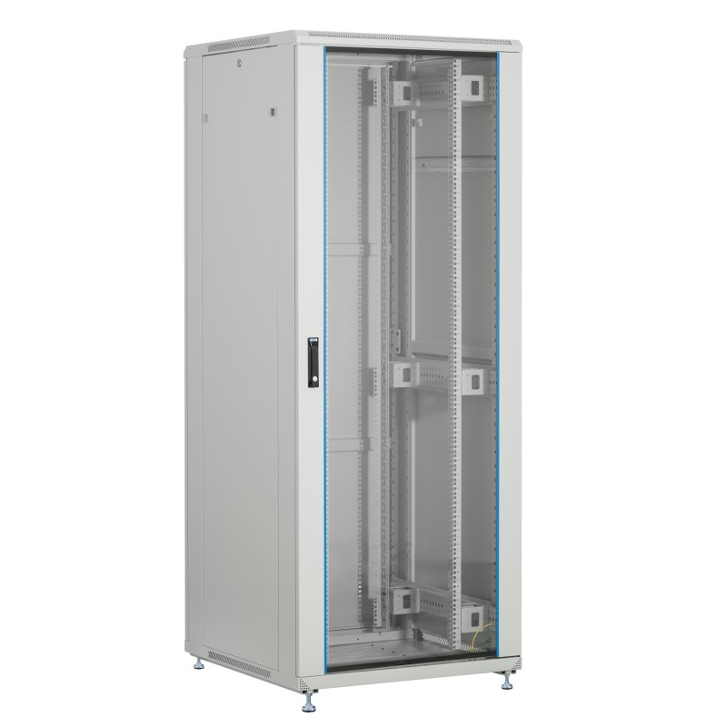 19" Netzwerkschrank PEL 42HE 800x1000mm RAL7035 (Speditionsversand)