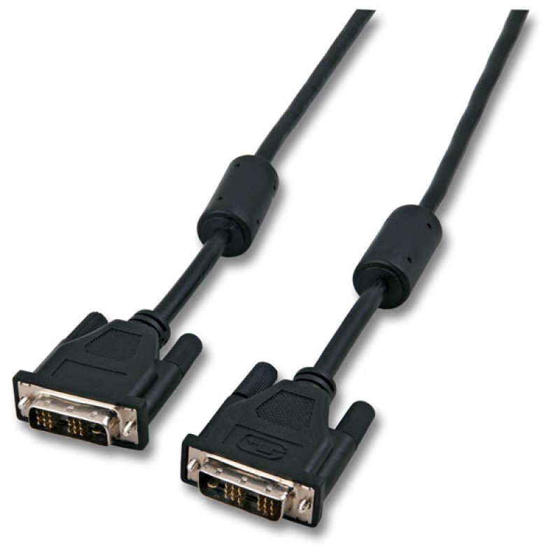 EFB DVI-D SingleLink,2x DVI-D 18 1,St.-St.,AWG 30.3m,sw