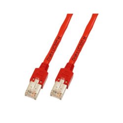 EFB RJ45 Patchkabel F/UTP Cat.5e TM11 UC300 5.00m rot