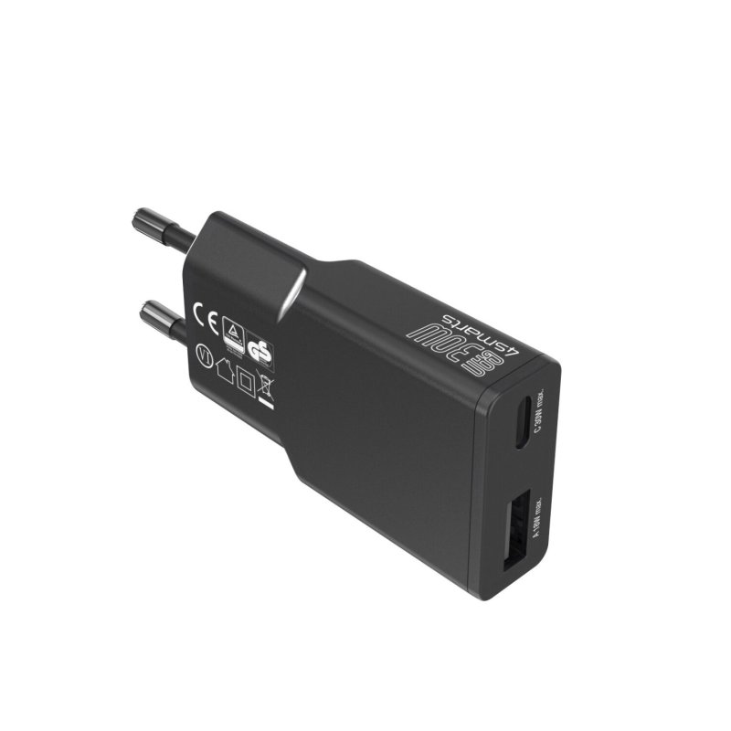 4smarts 541744 mobile device charger Universal Black AC Fast charging Indoor