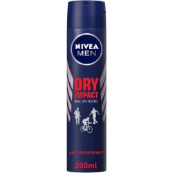 Nivea Men Dry Impact Deodorant 200ml
