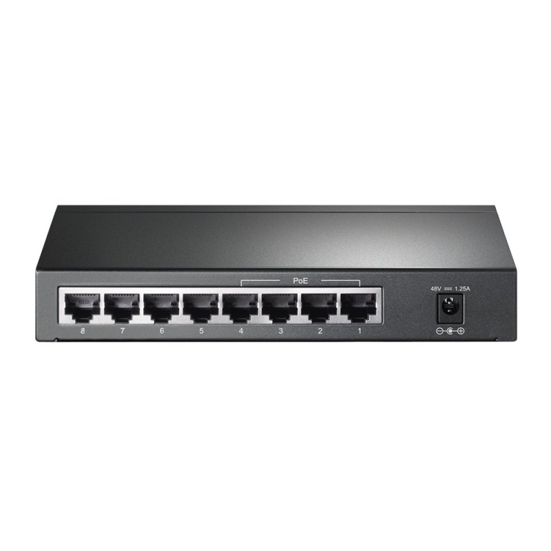 TP-Link TL-SG1008P commutateur réseau Non-géré Gigabit Ethernet (10/100/1000) Connexion Ethernet, supportant