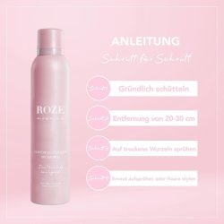 Roze Avenue Volumizing Dry Shampoo Vegan Hair Care Spray 250ml 250g