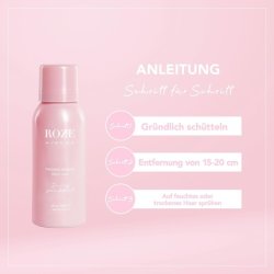 Roze Avenue Hair Spray Texture Spray Vegan and Cruelty Free Volume Fixing Spray for All Hair Types 100ml