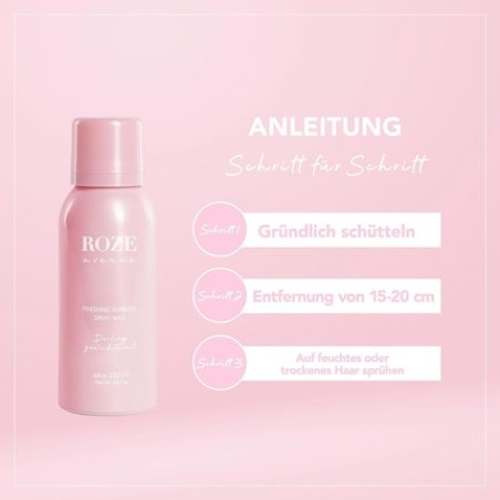 Roze Avenue Hair Spray Texture Spray Vegan and Cruelty Free Volume Fixing Spray for All Hair Types 100ml