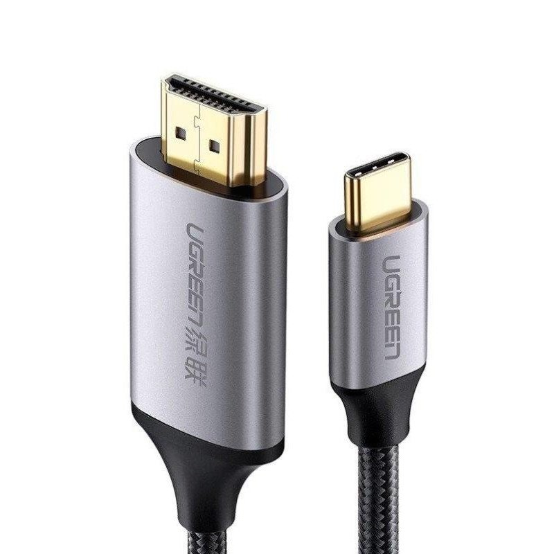 Ugreen 50570 video cable adapter 1.5 m USB C HDMI Type A (Standard) Black
