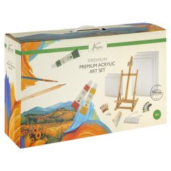 Nassau - Premium Acrylic Art Set, 28pcs (AR099500)