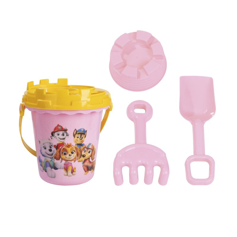 Moxy - Paw Patrol: Beach Bucket, 5 Pcs - Pink (160025)