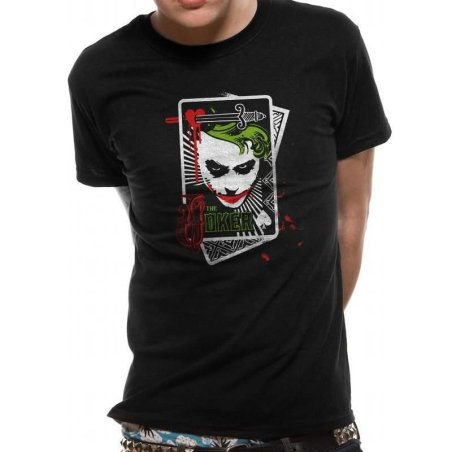 The Dark Knight T-Shirt Playing Card Size M