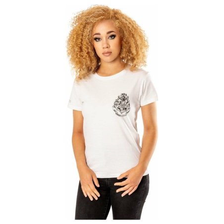Harry Potter T-Shirt Hogwarts Crest Size S