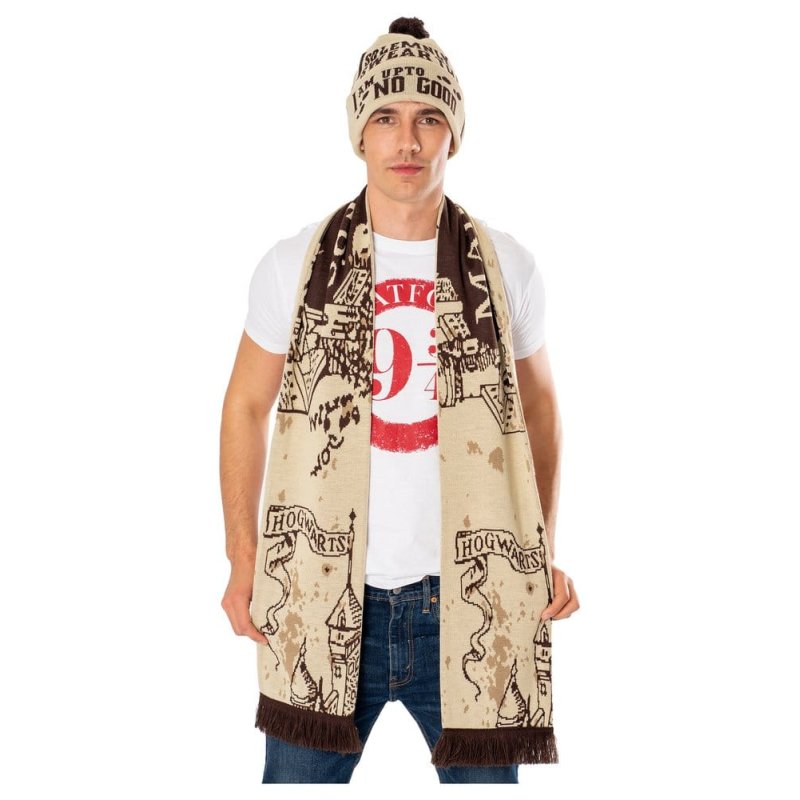 Harry Potter Scarf Marauders Map Long Length