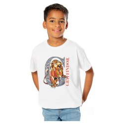 Harry Potter Kids T-Shirt Gryffindor Mosaic Size 7-8