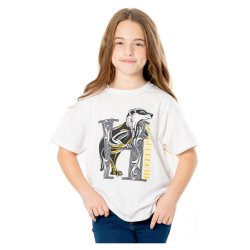Harry Potter Kids T-Shirt Hufflepuff Mosaic Size 7-8